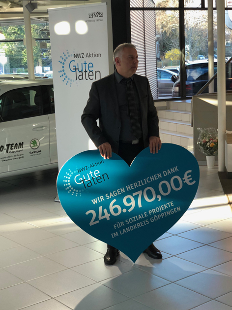 NWZ-Aktion – Dankbarkeit und Freude