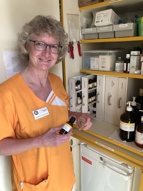 Hospiz-Aromaexpertin Susanne Heidenreich