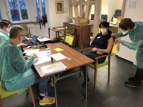 Impfung gegen Cororna Februar 2021