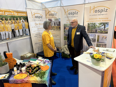 Hospizstand auf der Vitawell