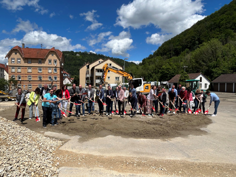 Spatenstich für das neue Hospiz in Geislingen