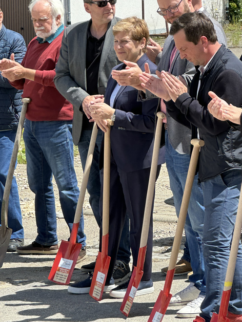 Spatenstich für das neue Hospiz in Geislingen