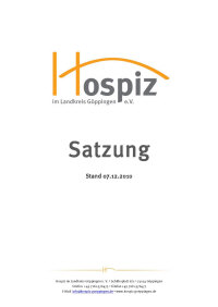 Satzung