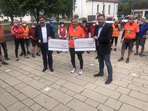 Tour de Kreisle 2021 Tag 3 Gemeinde Mühlhausen und Stadt Wiesensteig