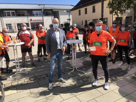 Tour de Kreisle 2021 Tag 4 Gemeinde Böhmenkirch