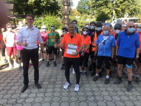 Tour de Kreisle 2021 Tag 4 Stadt Süßen