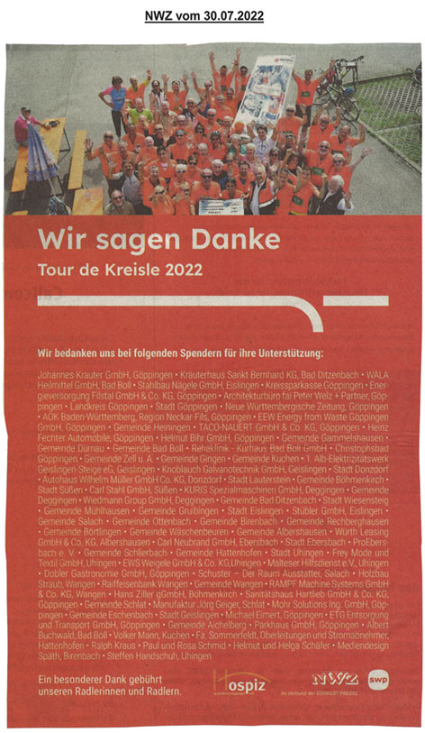 Tour de Kreisle 2022 Tag 3