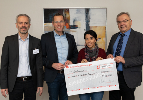 Spendenübergabe