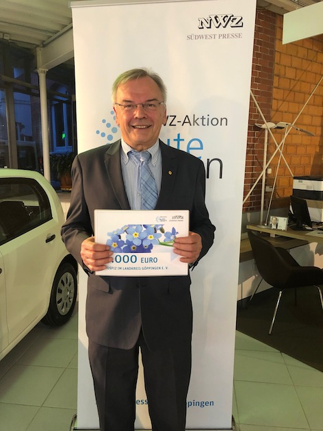 Spende aus den „Guten Taten“ der NWZ