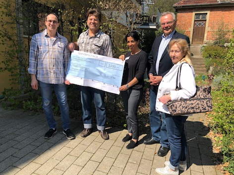 Theaterbühne Bad Boll und das Hotel Löwen spenden an das Hospiz