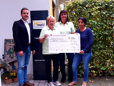 Tolle Spende vom Degginger Konzert